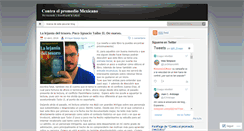 Desktop Screenshot of contraelpromediomexicano.com