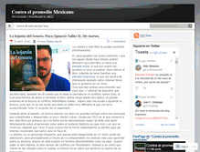 Tablet Screenshot of contraelpromediomexicano.com